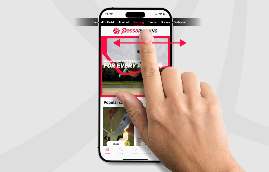 Choose from 9 different sports